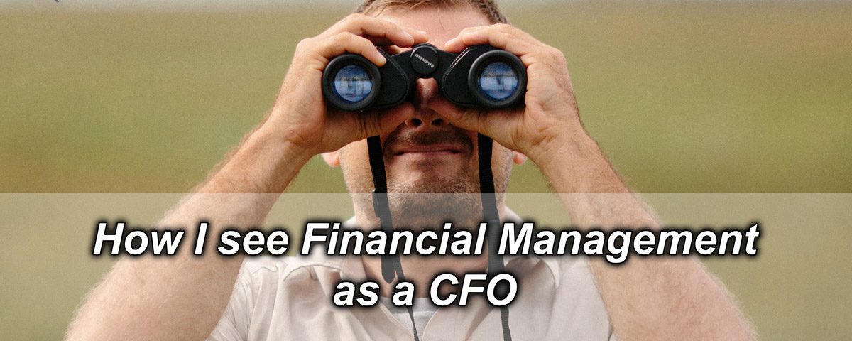 How I see financial management as a CFO