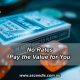 No Rates - Pay the Value to You