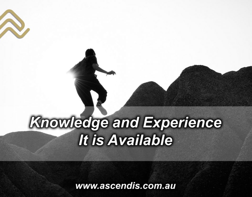 Knowledge and Experience. It Is Available.